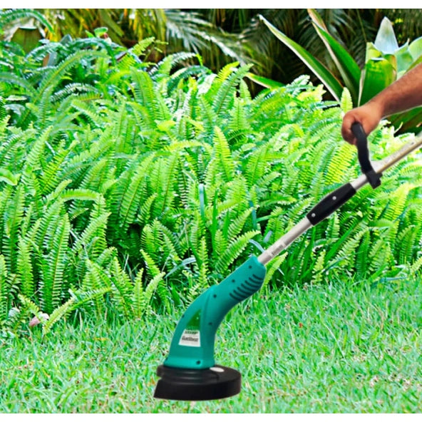 Aparador de Grama Elétrico Bipartido 1000W 127V Diâmetro de Corte 25cm