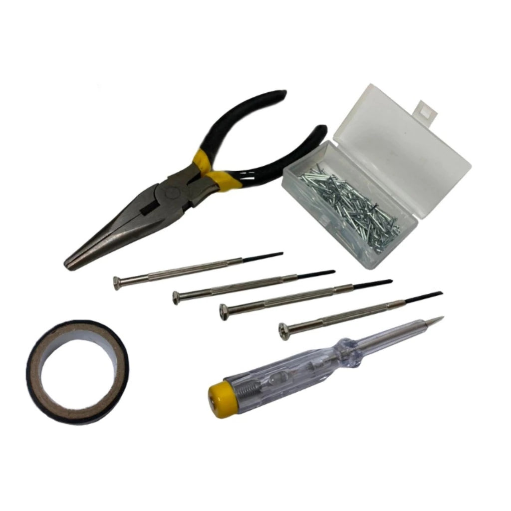 Jogo de Ferramentas Profissional em Aço com Maleta