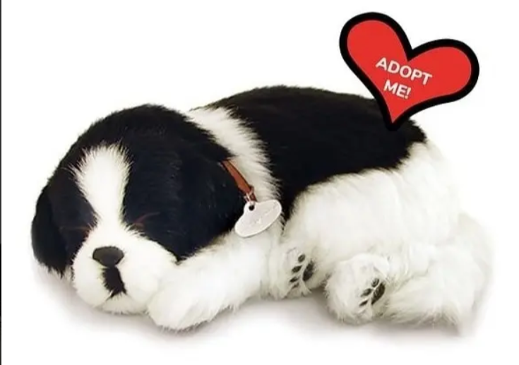 Cachorro de Pelúcia que Respira Border Collie Adult - Perfect Petzzz