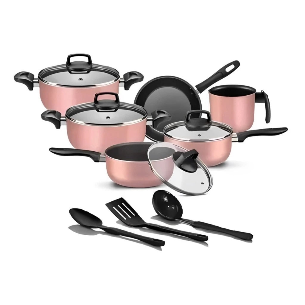Kit de Panelas 9 Peças com Teflon Antiaderente