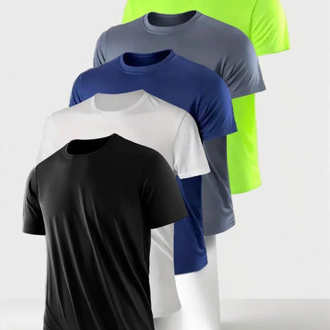 Compre 3 e leve 5 Camiseta Olympia™ com Tecnologia Dri-Fit e Design Atlético, Performance Imbatível e Conforto Máximo para Atletas Determinados