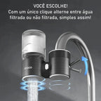 Filtro de Água para Torneira com 10 Camadas e Duplo Fluxo Rivvera