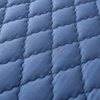 Lençol Impermeável Matelassê com 2 Fronhas Microfibra Lux