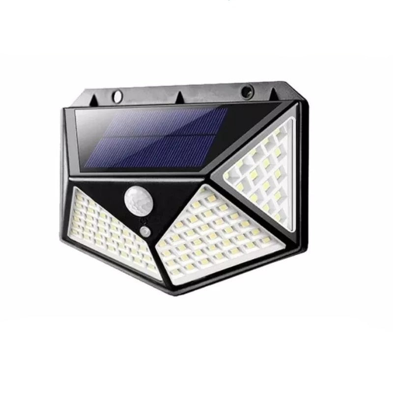 Luminária de Led Solar Externa Com Sensor À Prova Dágua