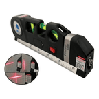 Nível a Laser Multifuncional 4 em 1 com Trena e Régua FixLevel