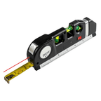 Nível a Laser Multifuncional 4 em 1 com Trena e Régua FixLevel