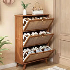 Sapateira de Bambu Lindy Três Portas