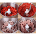 Triturador e Moedor Profissional  3 em 1 de Alimentos em Inox - UltraMixer